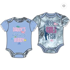 NWT Mossy Oak 2pk Creepers Size: 12 months